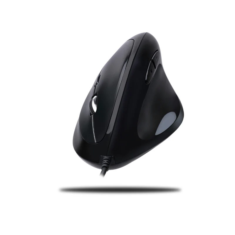 Adesso iMouse E3 - Vertical Ergonomic Programmable Gaming Mouse with Adjustable Weights