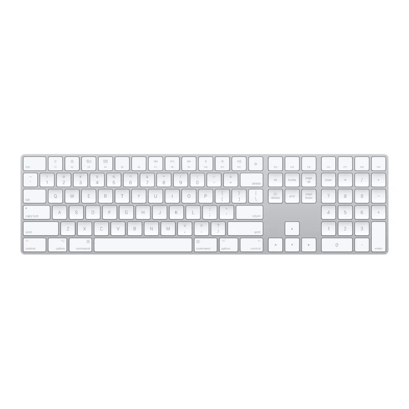 Apple Magic Keyboard 2017 with numeric keypad | silver