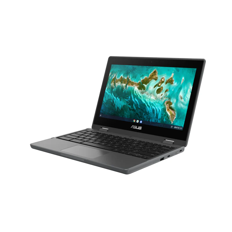 ASUS-D Chromebook CR1-100 Flip Touch Celeron N5100 | 4GB | 32GB SSD | 3 year Warranty New | Webcam - Image 3