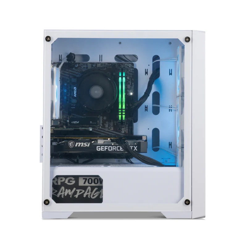 Bigfoot Origin 4060 Gaming PC | AMD Ryzen 5 | 16GB RAM | 500GB SSD | GeForce RTX 4060 8GB | Windows 10 Pro - Image 3