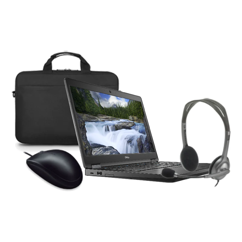 Dell Latitude 5490 Intel Core i5-7300U Laptop Bundle