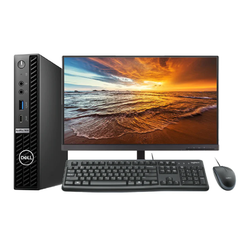 Dell OptiPlex 7000 Micro Intel Core i7-12700 PC Bundle