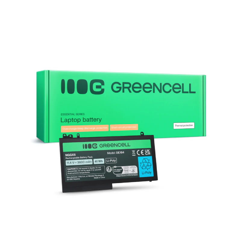 Green Cell Battery NGGX5 for Dell Latitude E5470, E5270, E5570, E5750, E5250, E5450, E5550