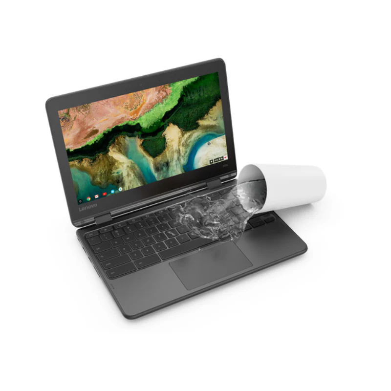 Lenovo Chromebook 300e 2nd Gen Multi-Touch 2-in-1 Celeron N4020 | 4GB | 32GB SSD - BSKin - Image 3