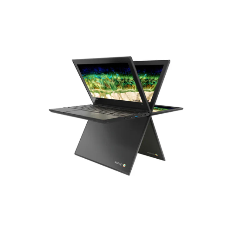 Lenovo Chromebook 500e 2nd Gen Multi-Touch 2-in-1 Celeron N4120 | 8GB | 64GB SSD | World Facing Camera - BSKin - Image 5