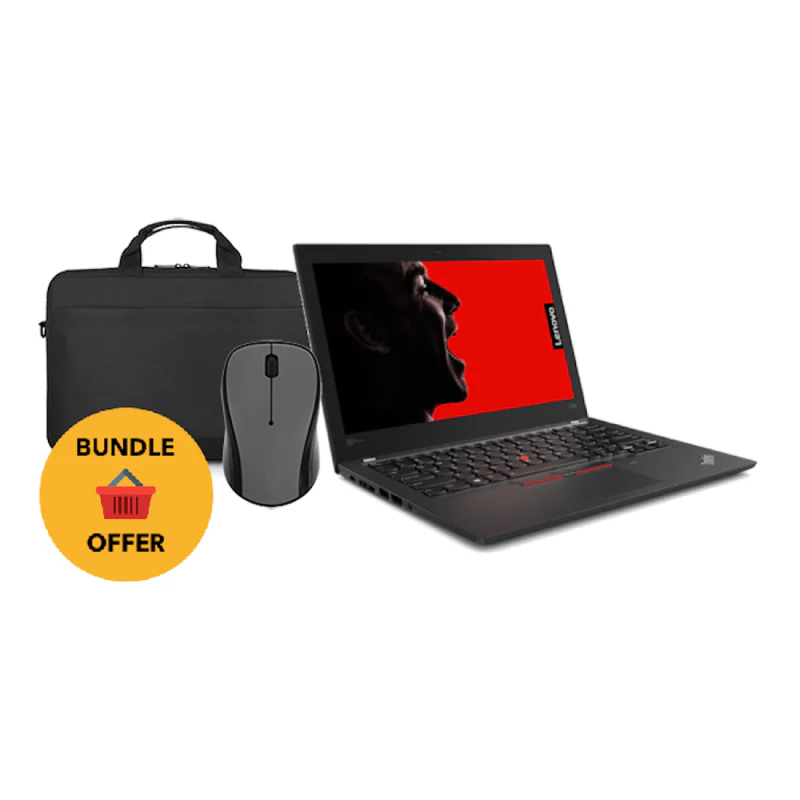 Lenovo ThinkPad X280 Intel Core i5 8th Gen Bundle with Bag/Mouse