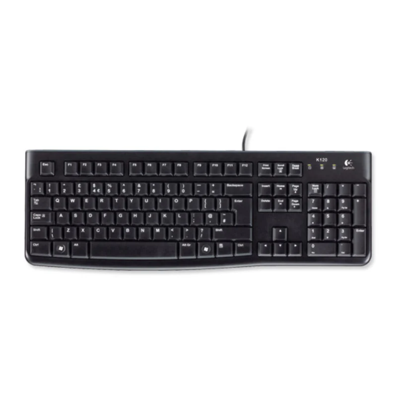 Logitech Desktop K120 Wired Keyboard – QWERTY UK - Image 3