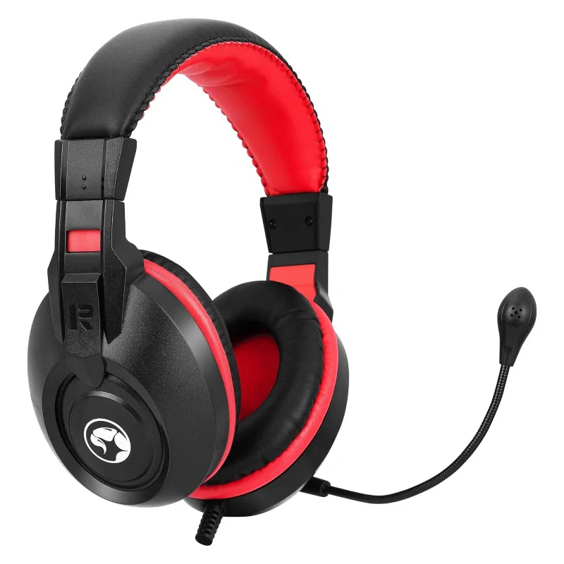 Marvo H8321S headphones/headset Wired Head-band Gaming Black, Red - Image 4