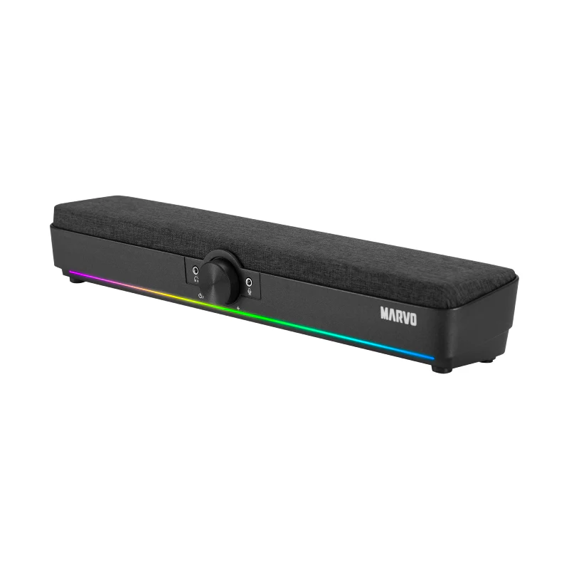MARVO Scorpion SG-286 Etna 40 Bluetooth 5.3 USB Powered RGB Gaming Soundbar (Black)