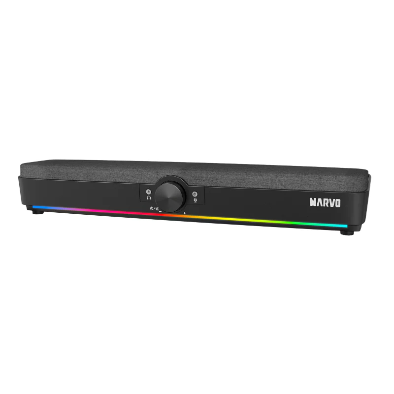 MARVO Scorpion SG-286 Etna 40 Bluetooth 5.3 USB Powered RGB Gaming Soundbar (Black) - Image 5