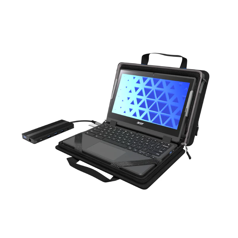 MaxCases Explorer 5 Work-In Case w/Pocket 15" w/ Shoulder Strap - Image 4