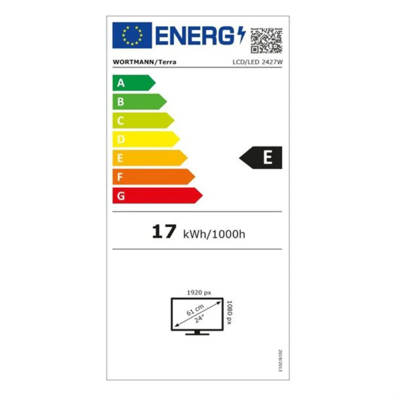 TERRA LCD/LED 2427W black HDMI, DP GREENLINE PLUS - Image 5