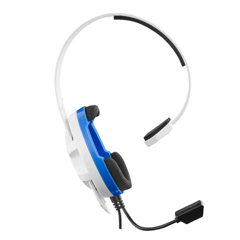 Turtle Beach Recon Chat Headset for PS5, PS4, Xbox, Switch - White, Blue - Image 3