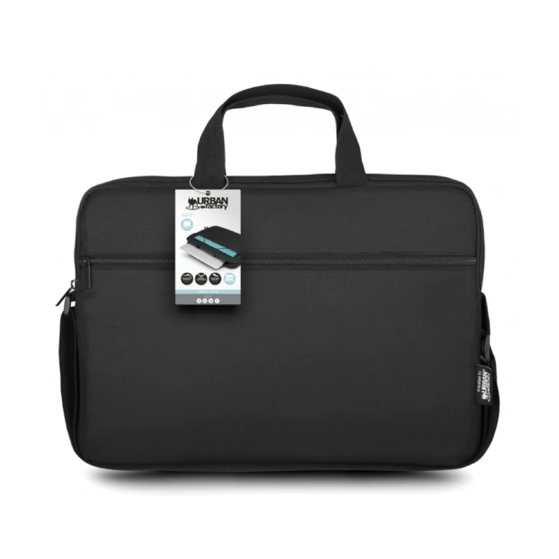 Urban Factory Laptop Bag - 15.6 Inch (Black) - Image 4