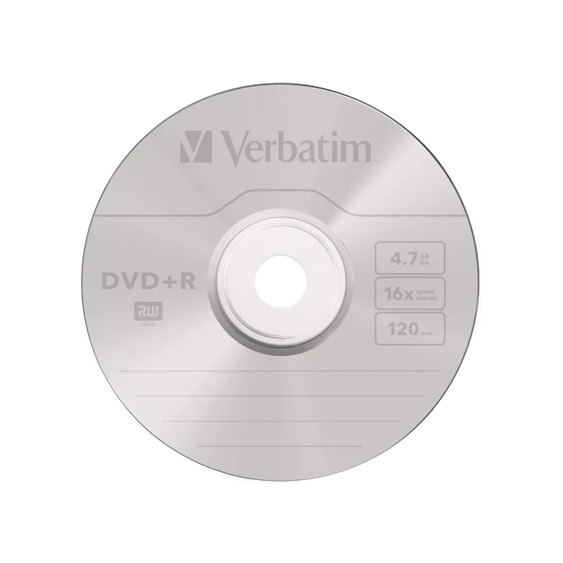 Verbatim DVD+R 16x 50pk Spindle - Image 4